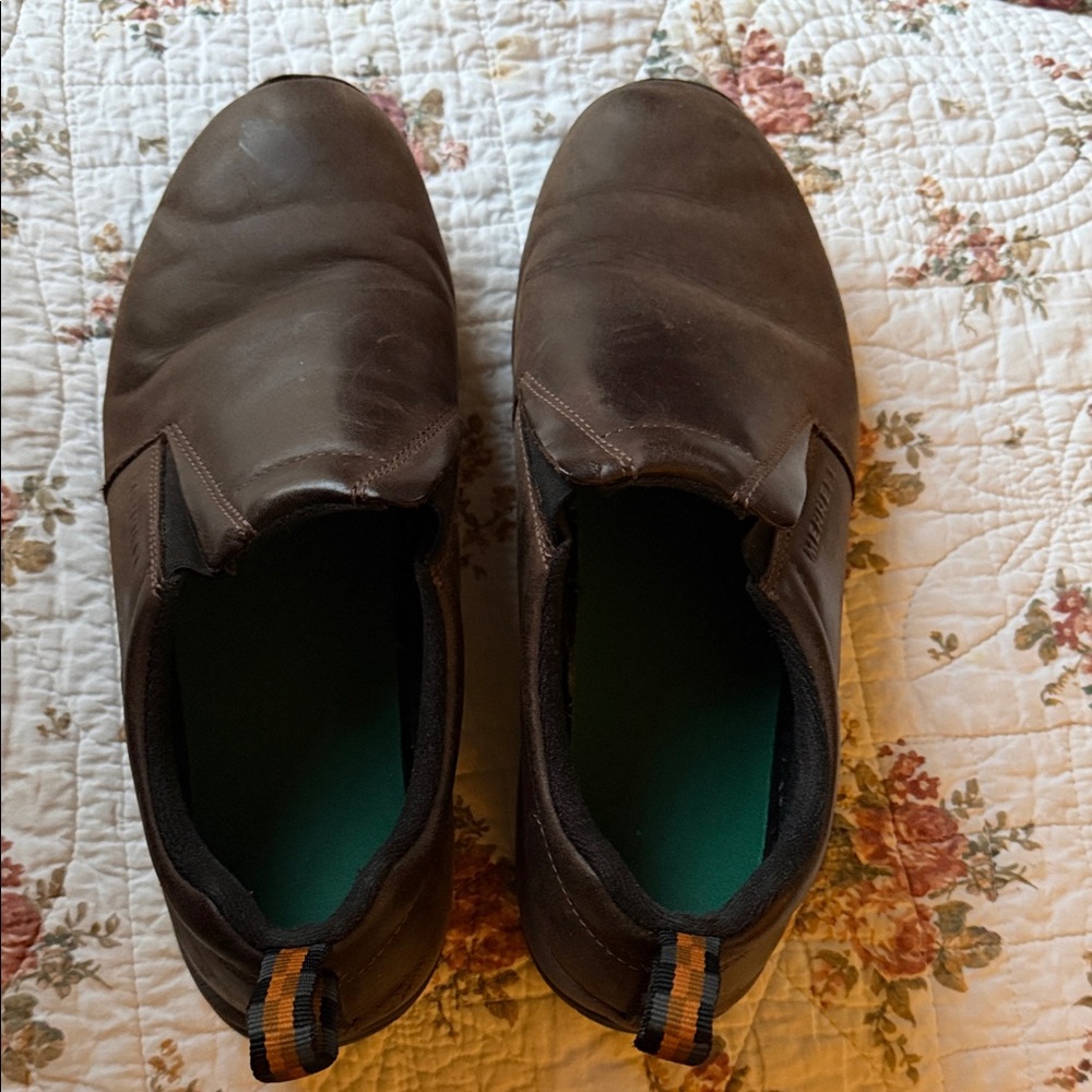 Merrell Dark Brown Men's Slip-On Loafers